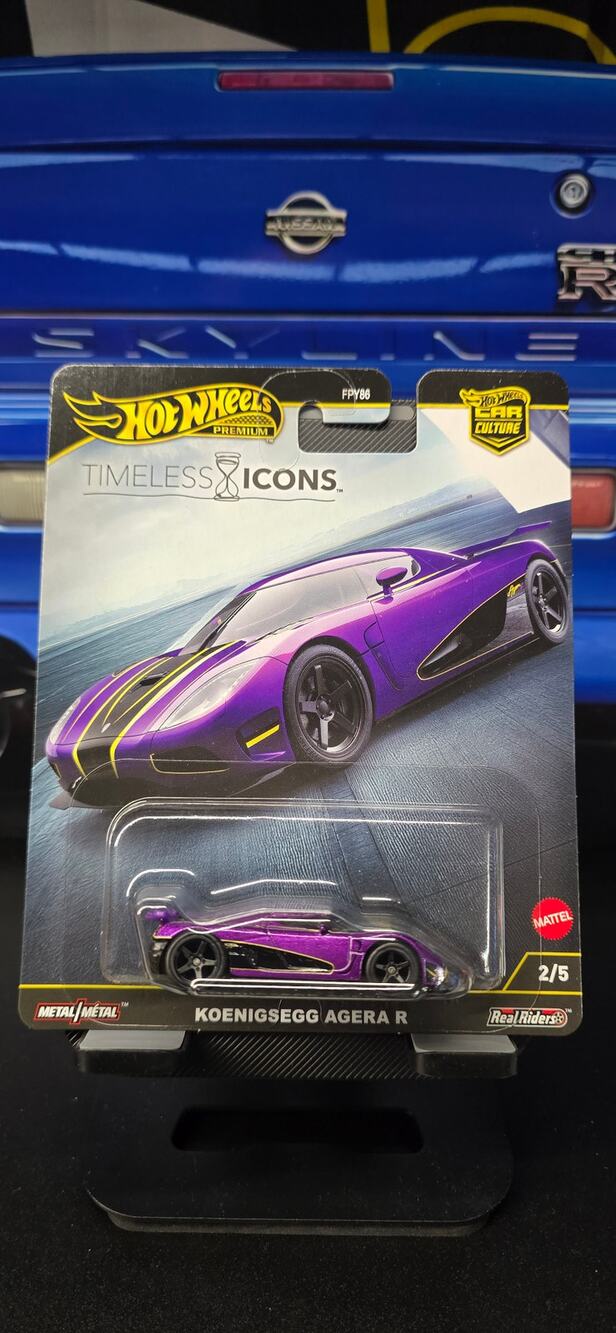 Hot Wheels Premium Timeless Icons Koenigsegg Agera R 2/5 NIP 1:64